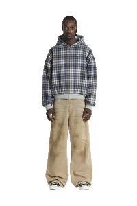 Reversible Zip-Hoodie